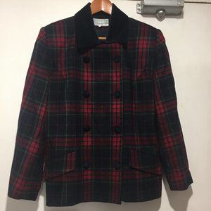 VINTAGE BRAEMAR DOUBLE BREAST JACKETS SIZE 12P